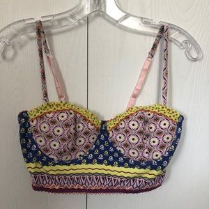 Anthropologie Pinkerton bra top size 34C